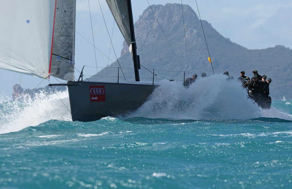 Blasting away from Pentecost - Audi Hamilton Island Race Week 2011 © Crosbie Lorimer http://www.crosbielorimer.com